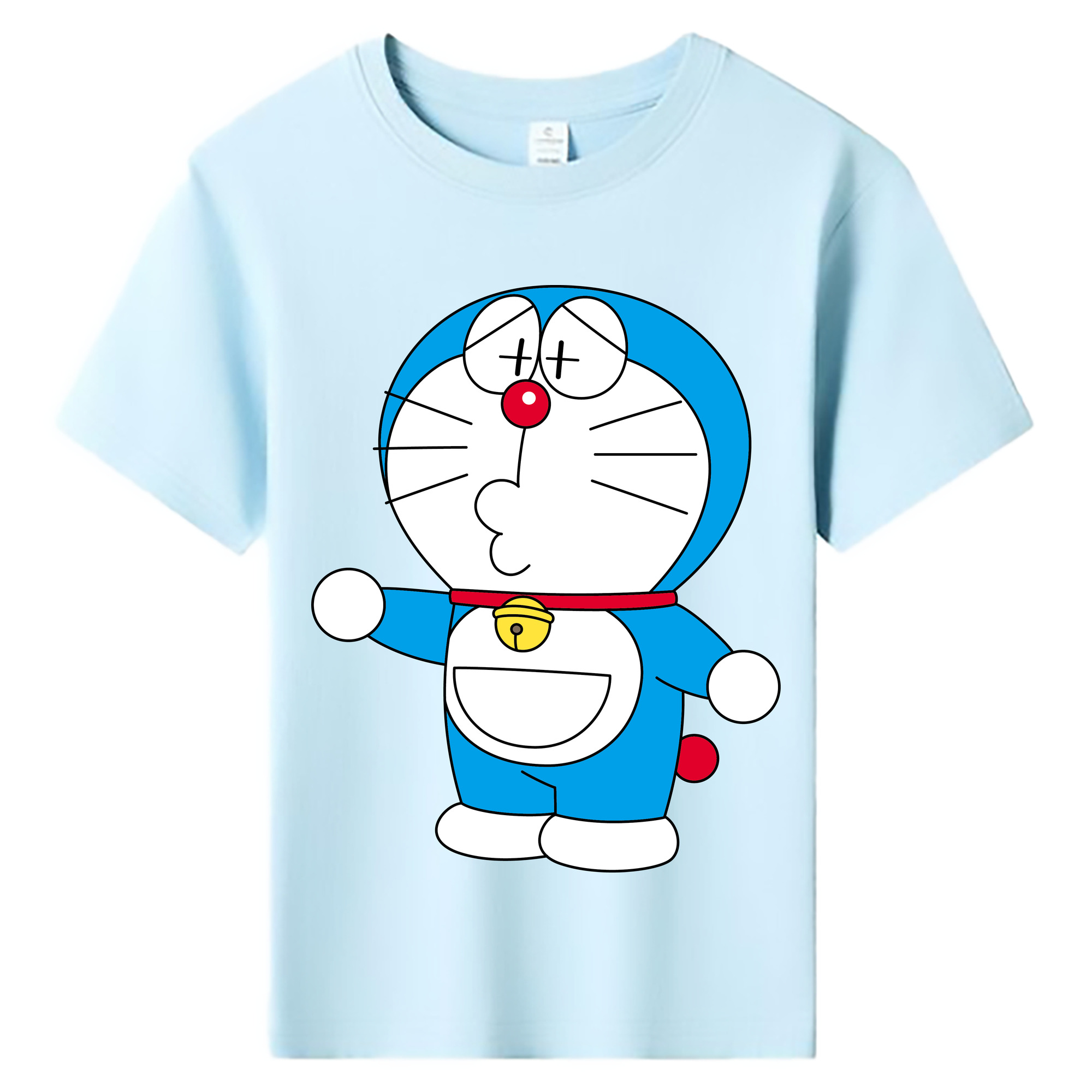 （画像用） ドラえもん Doraemon 綿100％キッズTシャツ（フロントプリント）